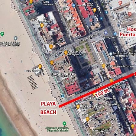 קדיז Apartamento Puerta Del Mar מראה חיצוני תמונה